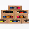 Eco Fabric Ink | Blue Neon Orange Glow | Conscious Craft